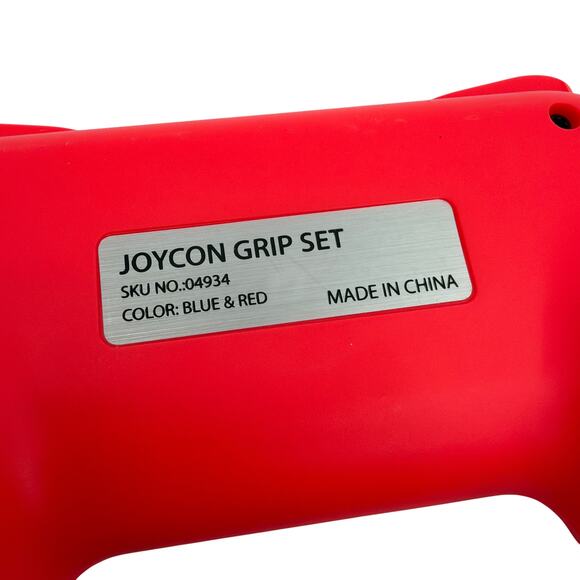 Joy‑Con Grip Set for Nintendo Switch (Blue & Red) – Pair, SKU 04934 - Picture 3 of 3